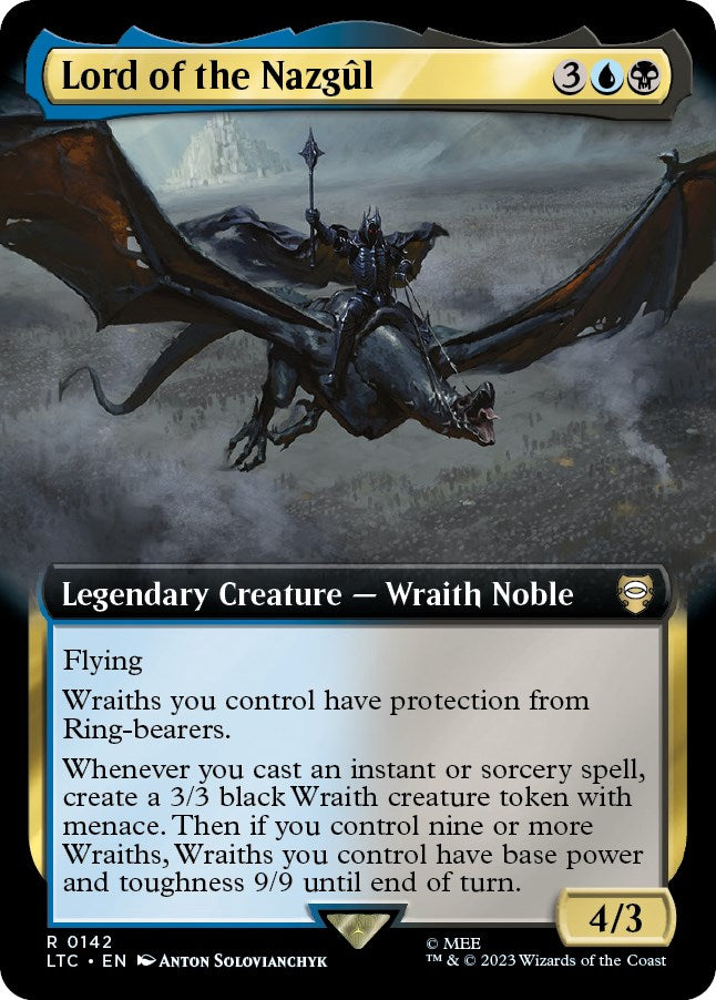 Lord of the Nazgul (Extended Art) [The Lord of the Rings: Tales of Middle-Earth Commander] | Enigma On Main