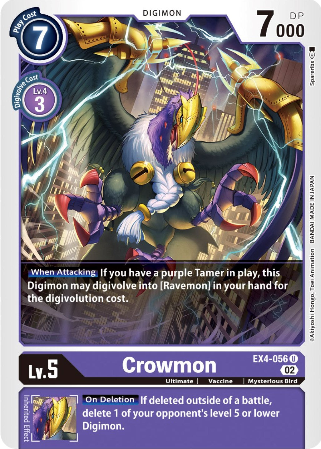 Crowmon [EX4-056] [Alternative Being Booster] | Enigma On Main