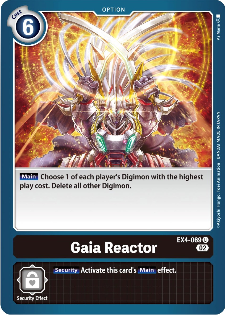 Gaia Reactor [EX4-069] [Alternative Being Booster] | Enigma On Main