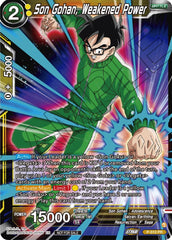 Son Gohan, Weakened Power (Zenkai Series Tournament Pack Vol.4) (P-510) [Tournament Promotion Cards] | Enigma On Main