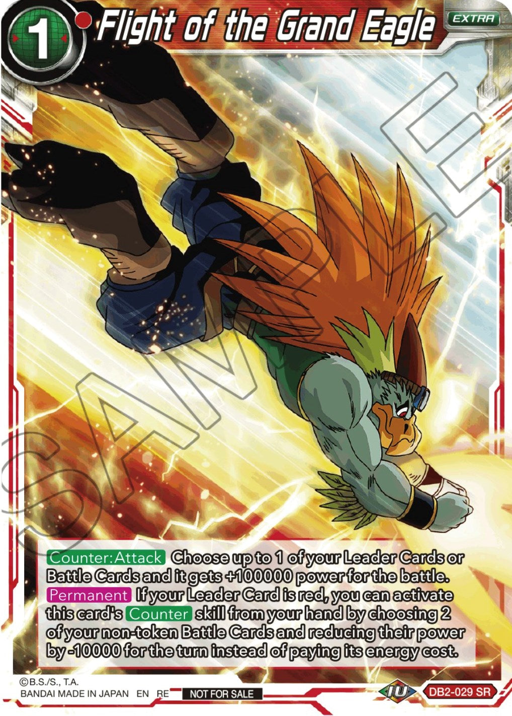 Flight of the Grand Eagle (Championship Selection Pack 2023 Vol.2) (Silver Foil) (DB2-029) [Tournament Promotion Cards] | Enigma On Main