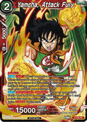 Yamcha, Attack Fury (Championship Selection Pack 2023 Vol.2) (Gold-Stamped Silver Foil) (P-536) [Tournament Promotion Cards] | Enigma On Main