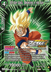 SS Son Goku, Believing in His Son (Event Pack 12) (BT21-077) [Tournament Promotion Cards] | Enigma On Main