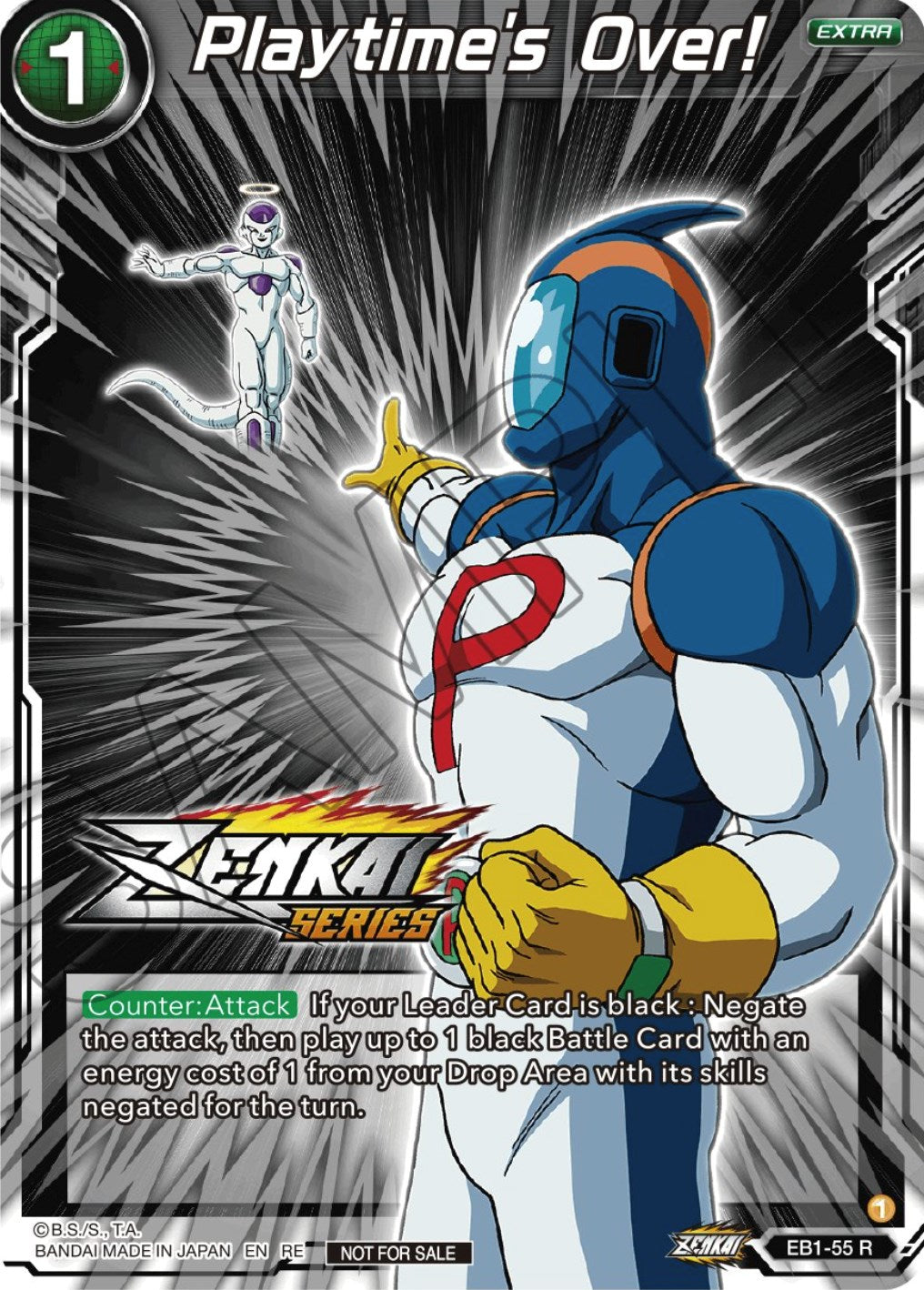 Playtime's Over! (Event Pack 12) (EB1-55) [Tournament Promotion Cards] | Enigma On Main
