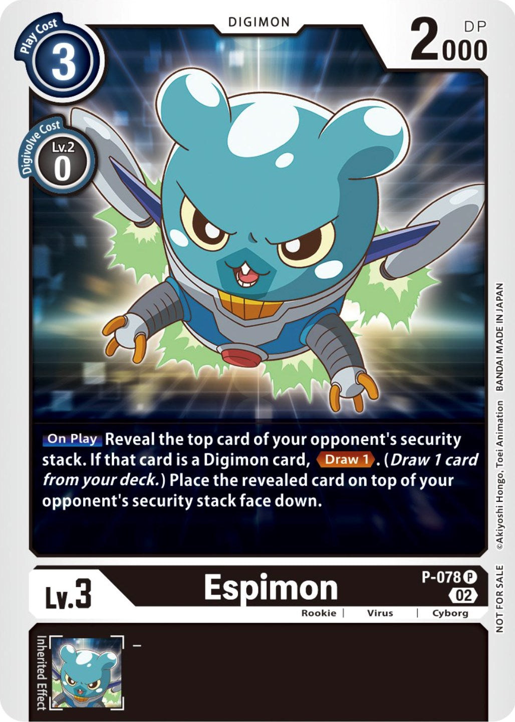 Espimon [P-078] (Versus Royal Knight Booster Pre-Release Pack) [Promotional Cards] | Enigma On Main