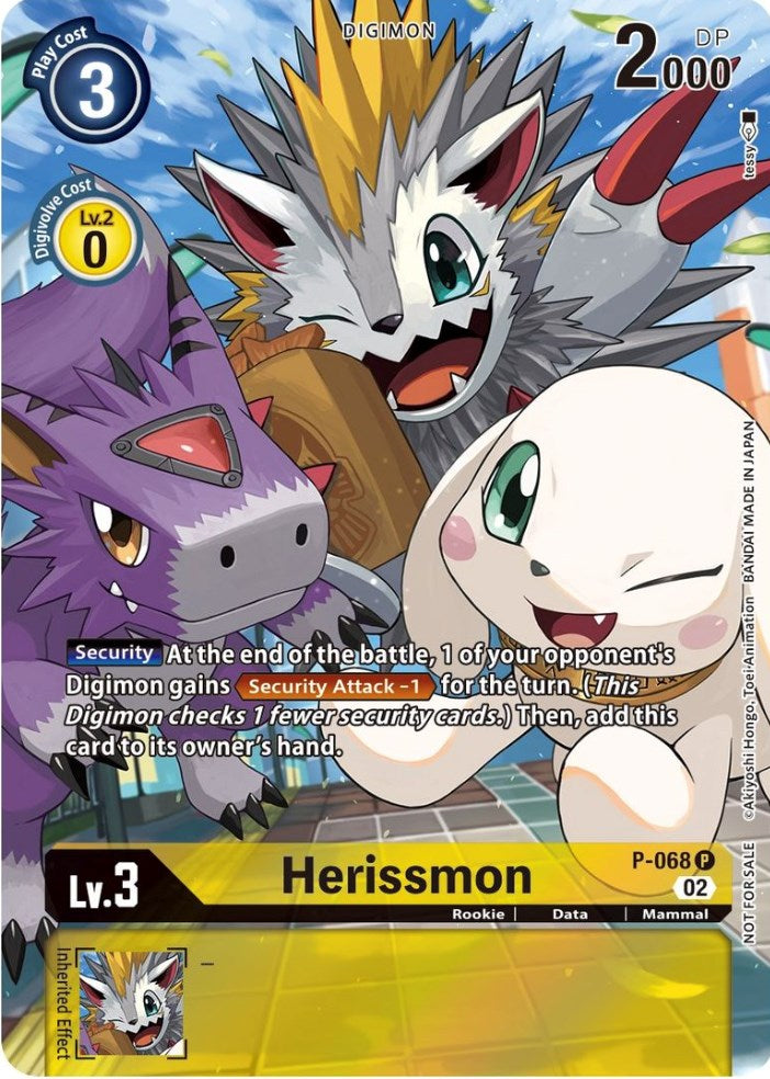 Herissmon [P-068] (Official Tournament Pack Vol. 10) [Promotional Cards] | Enigma On Main