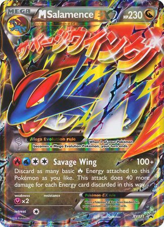 M Salamence EX (XY171) (Jumbo Card) [XY: Black Star Promos] | Enigma On Main