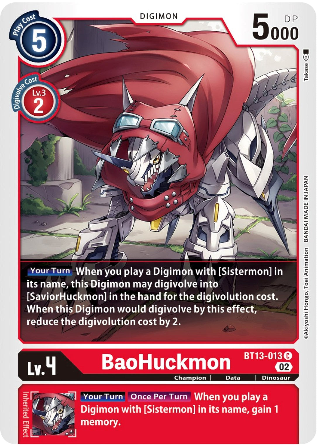 BaoHuckmon [BT13-013] [Versus Royal Knights Booster] | Enigma On Main