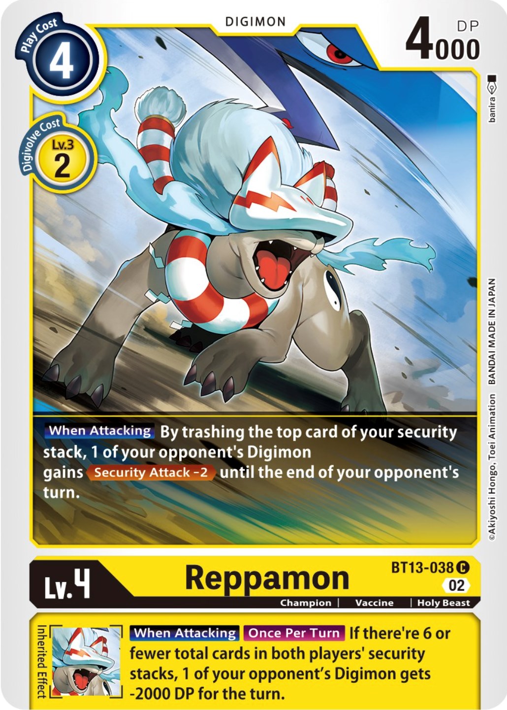 Reppamon [BT13-038] [Versus Royal Knights Booster] | Enigma On Main