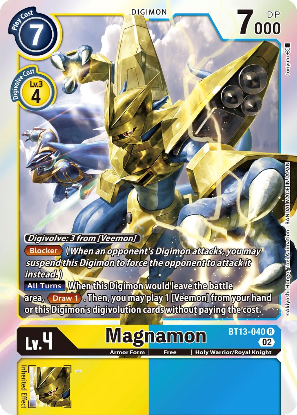 Magnamon [BT13-040] [Versus Royal Knights Booster] | Enigma On Main