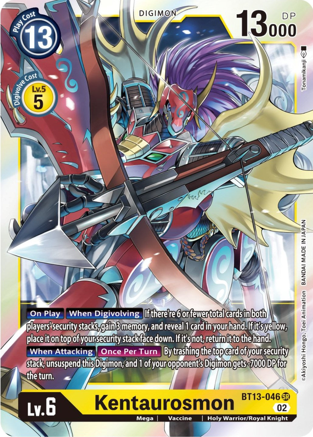 Kentaurosmon [BT13-046] [Versus Royal Knights Booster] | Enigma On Main