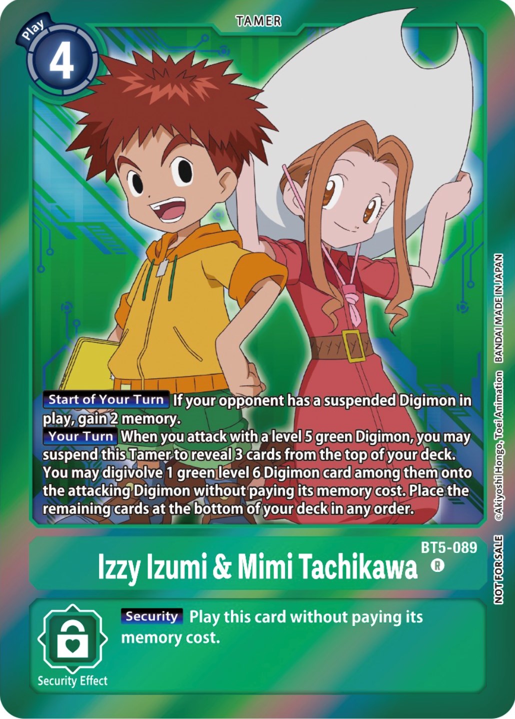 Izzy Izumi & Mimi Tachikawa [BT5-089] (Event Pack 5) [Battle of Omni Promos] | Enigma On Main