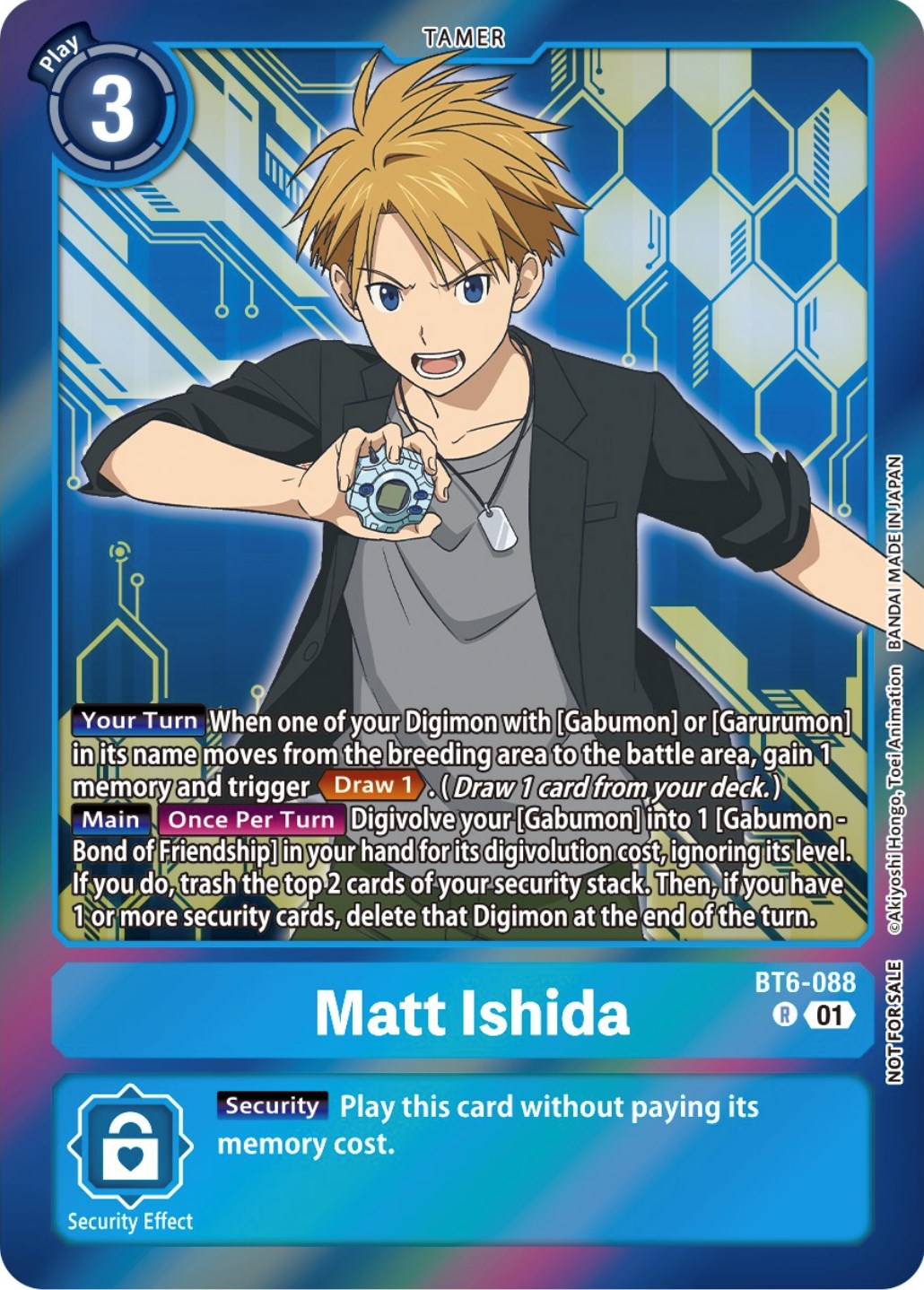 Matt Ishida [BT6-088] (Event Pack 5) [Double Diamond Promos] | Enigma On Main