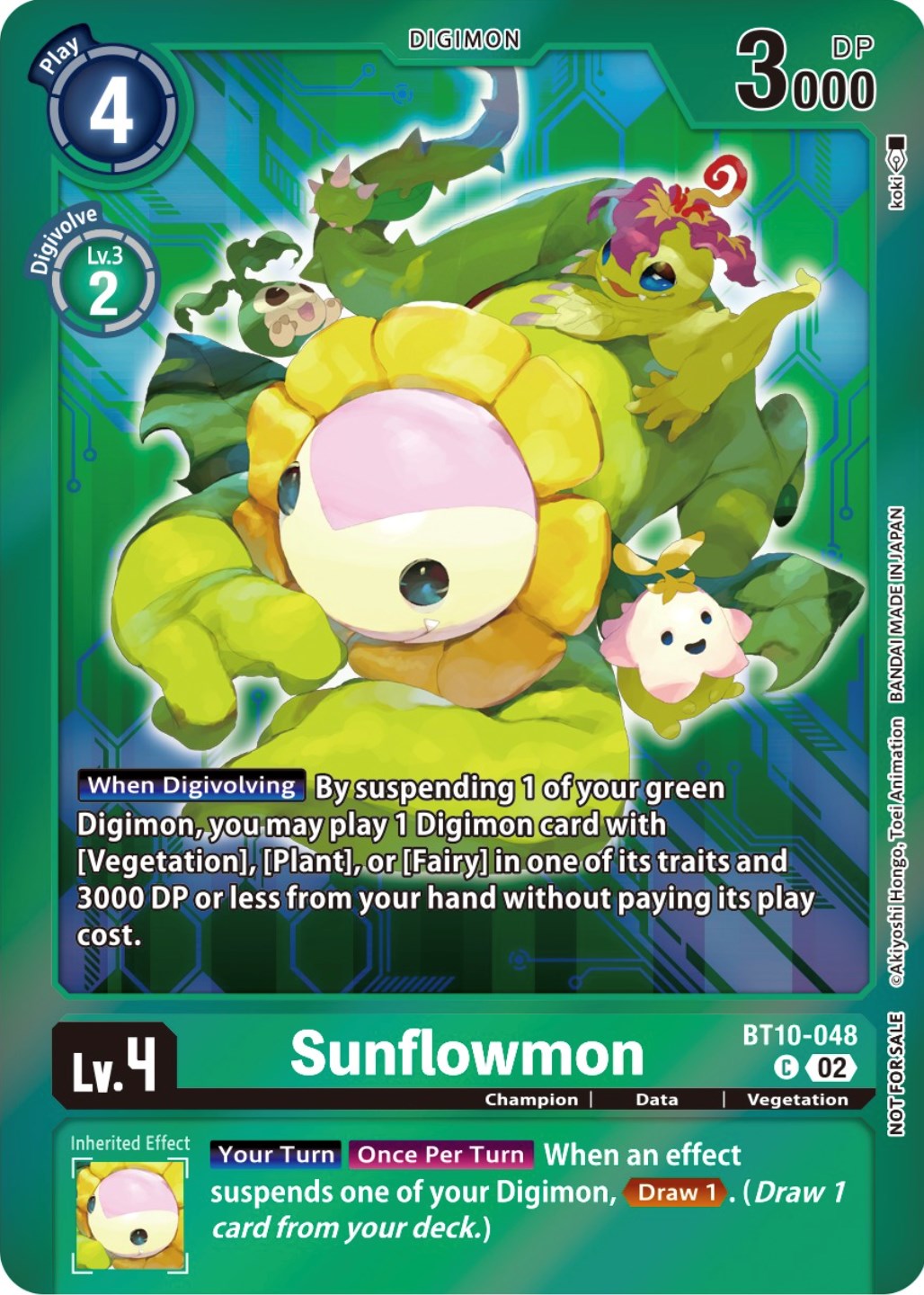 Sunflowmon [BT10-048] (Event Pack 5) [Xros Encounter Promos] | Enigma On Main