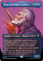 Urza, Lord High Artificer (Borderless Profile) [Commander Masters] | Enigma On Main