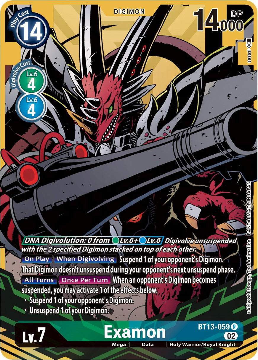 Examon [BT13-059] (Alternate Art) [Versus Royal Knights Booster] | Enigma On Main