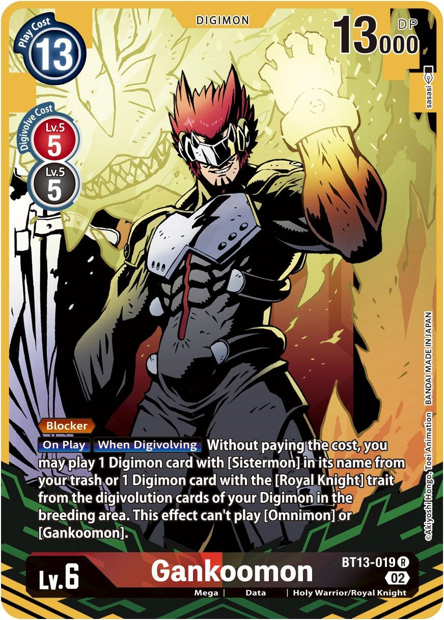 Gankoomon [BT13-019] (Alternate Art) [Versus Royal Knights Booster] | Enigma On Main