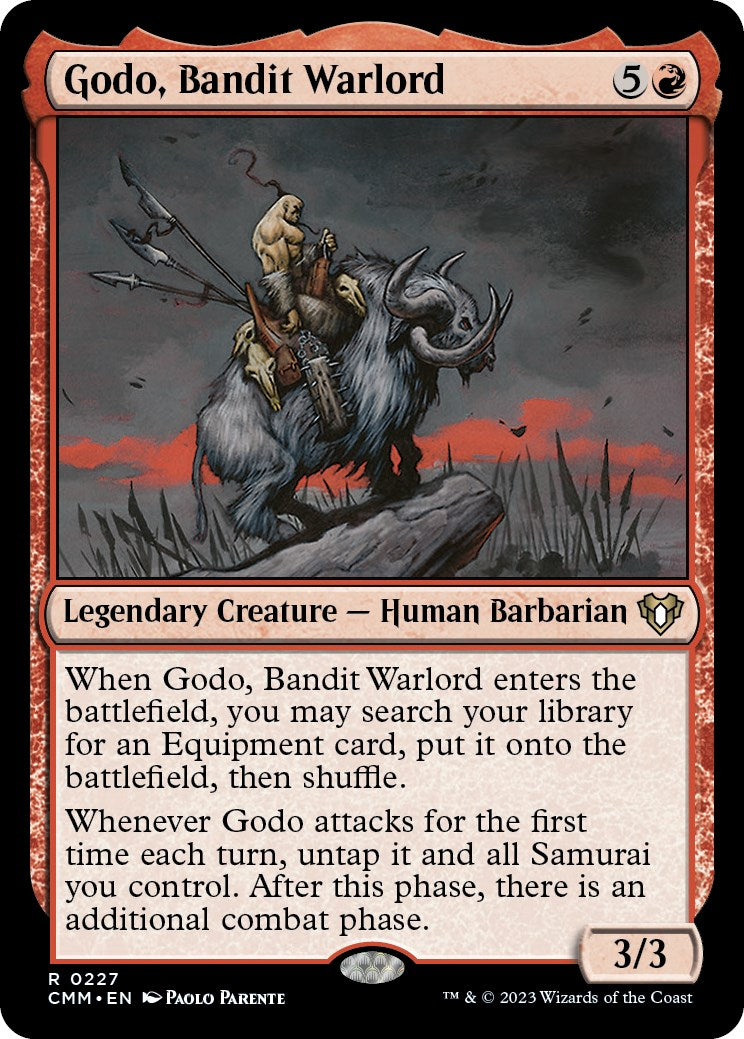 Godo, Bandit Warlord [Commander Masters] | Enigma On Main