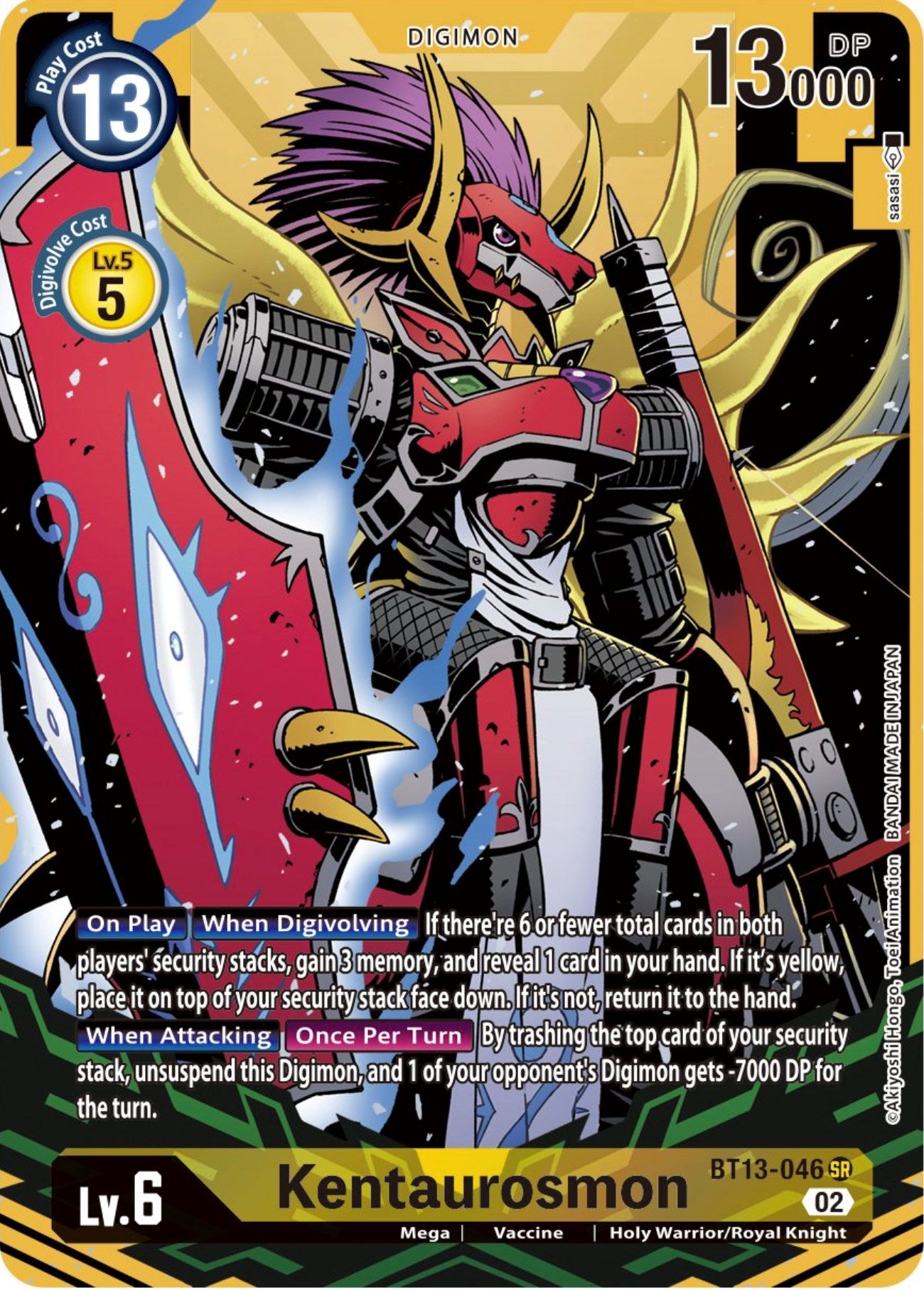 Kentaurosmon [BT13-046] (Alternate Art) [Versus Royal Knights Booster] | Enigma On Main