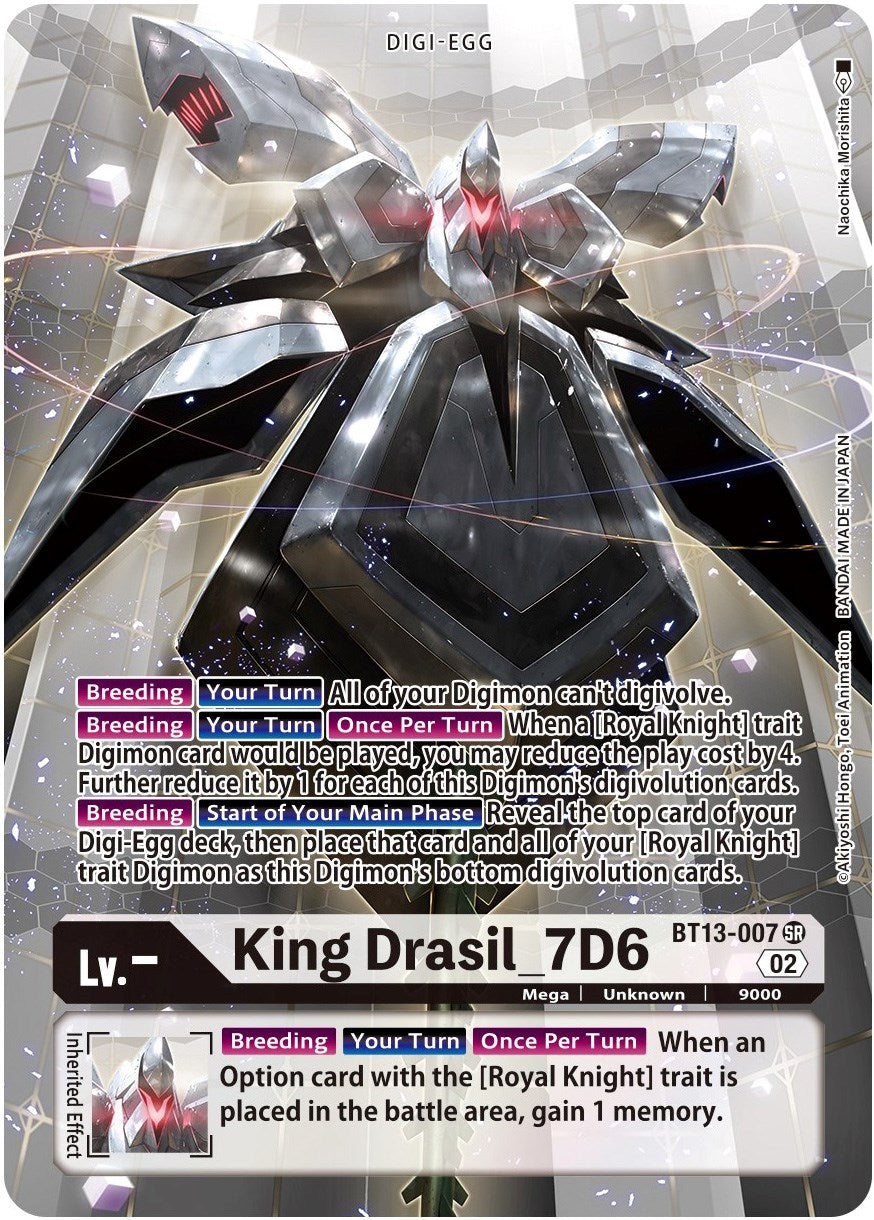 King Drasil_7D6 [BT13-007] (Alternate Art) [Versus Royal Knights Booster] | Enigma On Main