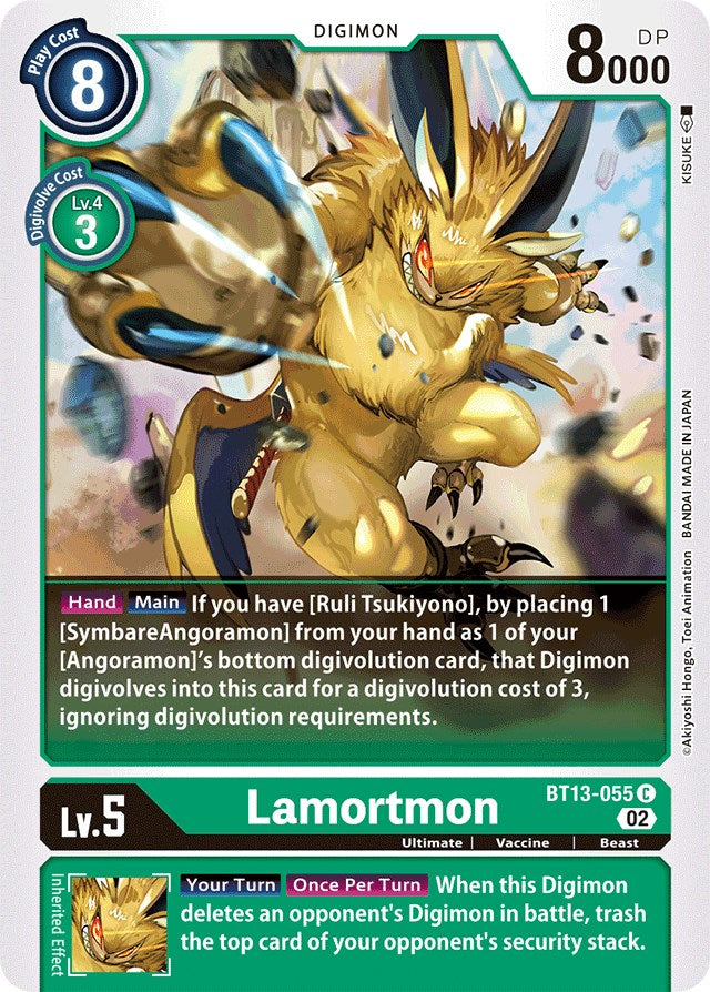 Lamortmon [BT13-055] [Versus Royal Knights Booster] | Enigma On Main