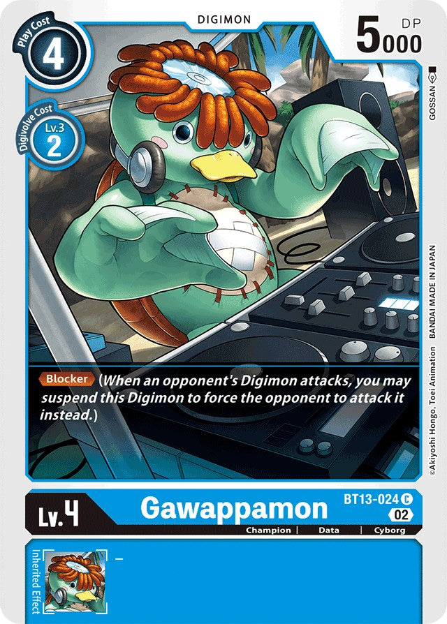 Gawappamon [BT13-024] [Versus Royal Knights Booster] | Enigma On Main