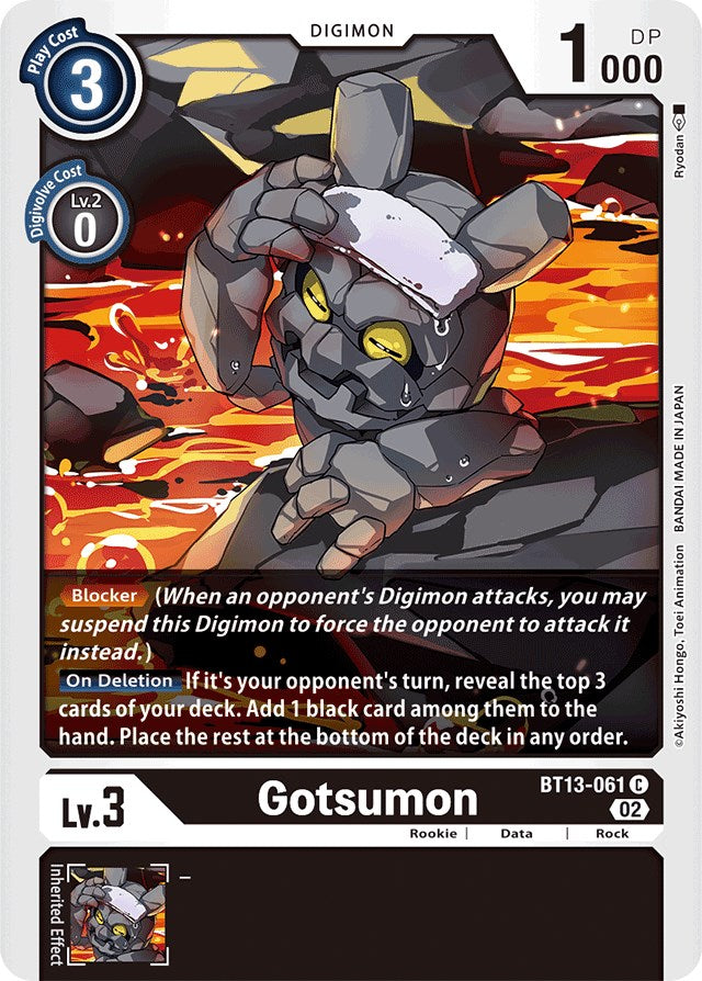 Gotsumon [BT13-061] [Versus Royal Knights Booster] | Enigma On Main