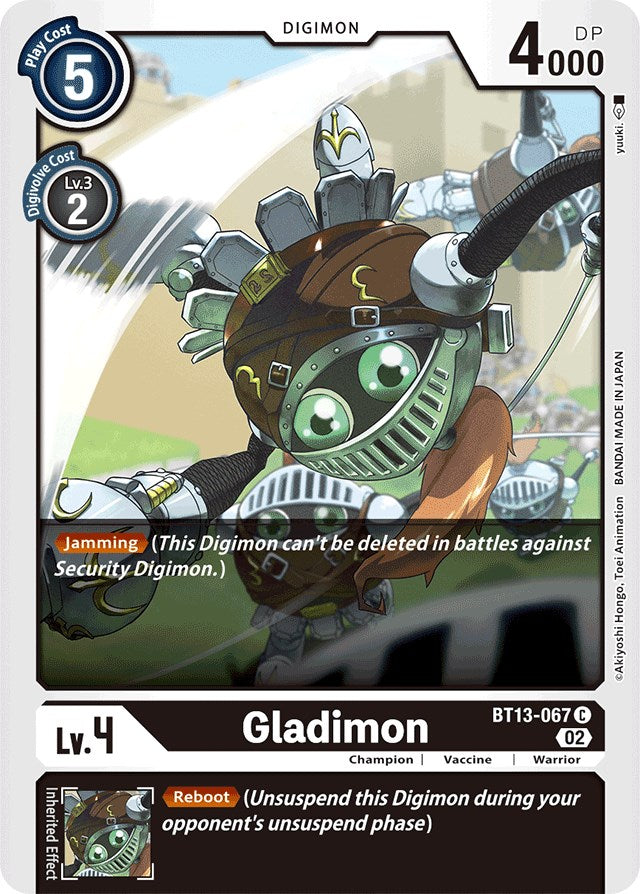 Gladimon [BT13-067] [Versus Royal Knights Booster] | Enigma On Main