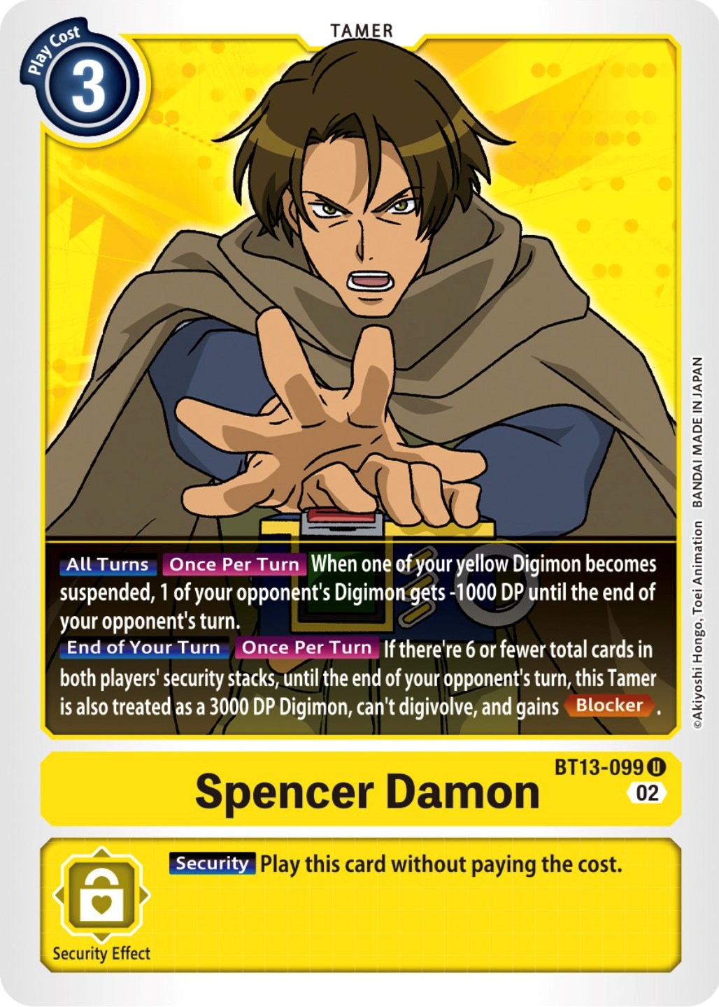 Spencer Damon [BT13-099] [Versus Royal Knights Booster] | Enigma On Main