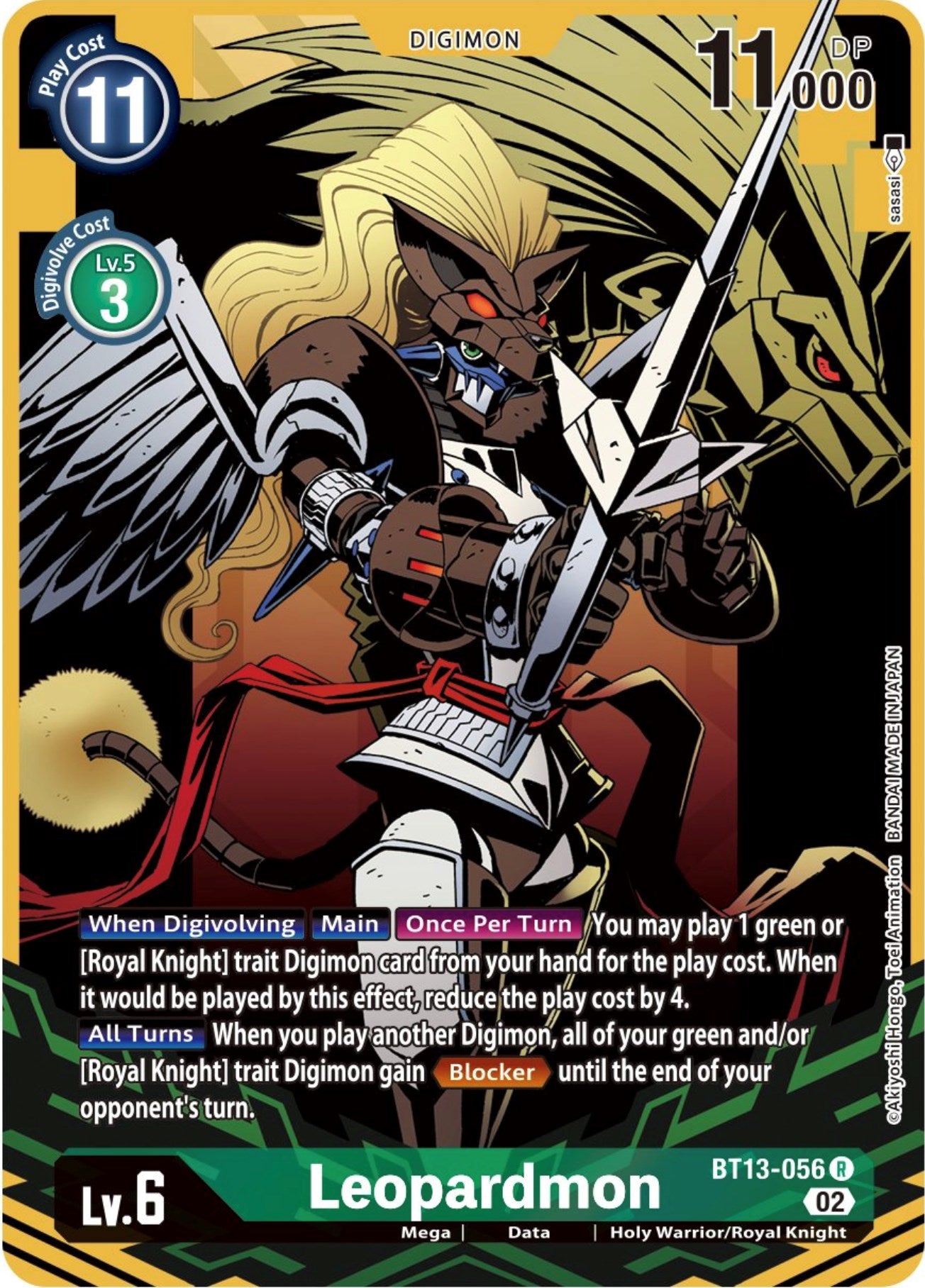 Leopardmon [BT13-056] (Alternate Art) [Versus Royal Knights Booster] | Enigma On Main