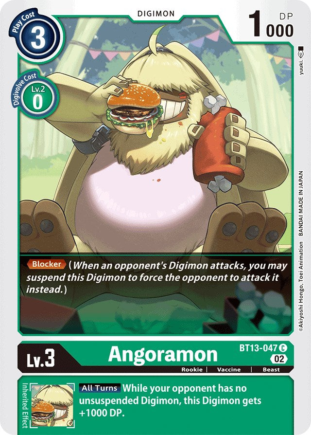 Angoramon [BT13-047] [Versus Royal Knights Booster] | Enigma On Main