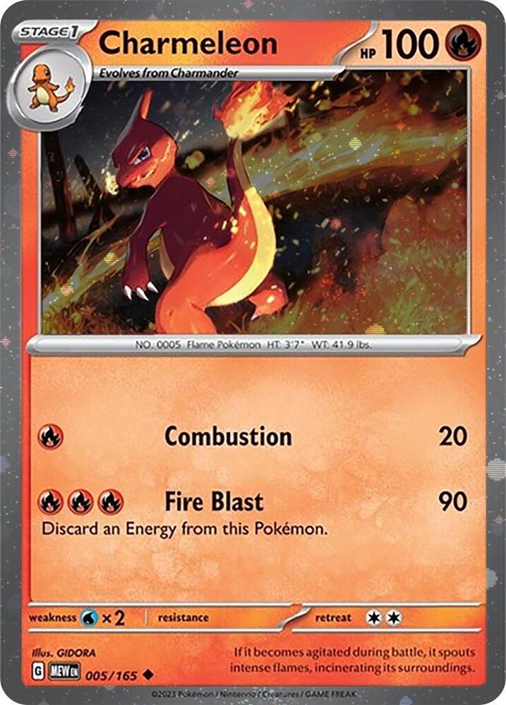 Charmeleon (005) (Cosmos Holo) [Scarlet & Violet: Black Star Promos] | Enigma On Main