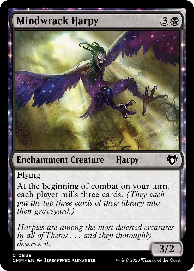 Mindwrack Harpy [Commander Masters] | Enigma On Main