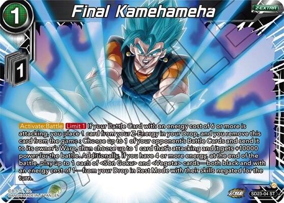 Final Kamehameha (SD23-04) [Critical Blow] | Enigma On Main