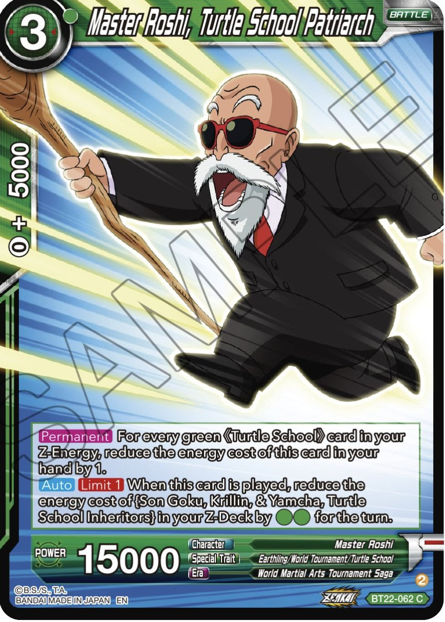 Master Roshi, Turtle school Patriarch (BT22-062) [Critical Blow] | Enigma On Main