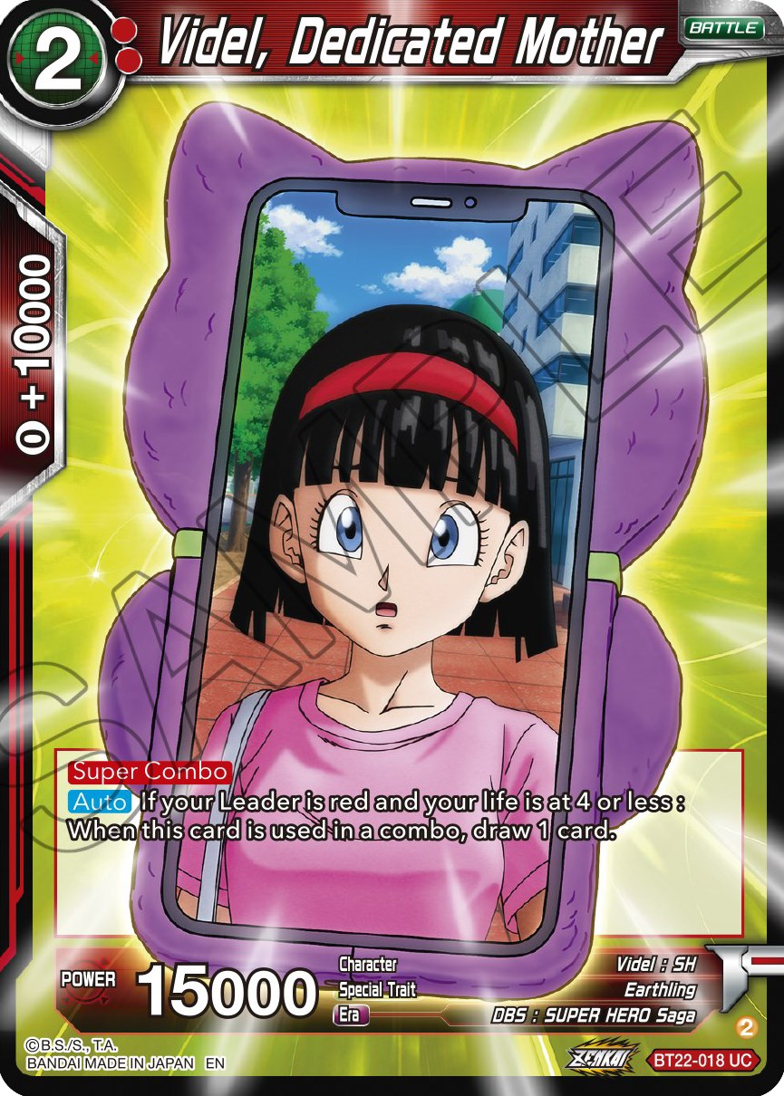 Videl, Dedicated Mother (BT22-018) [Critical Blow] | Enigma On Main