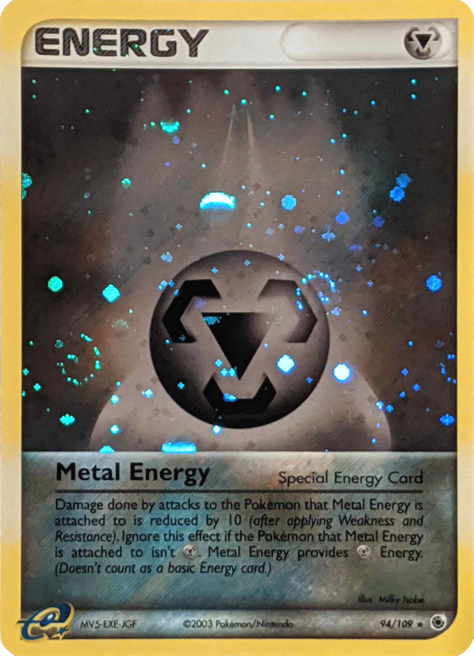 Metal Enery (94/109) (Cosmos Holo) [EX: Ruby & Sapphire] | Enigma On Main