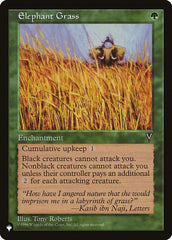 Elephant Grass [The List] | Enigma On Main