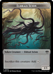 Eldrazi Scion // Satyr Double-Sided Token [Commander Masters Tokens] | Enigma On Main