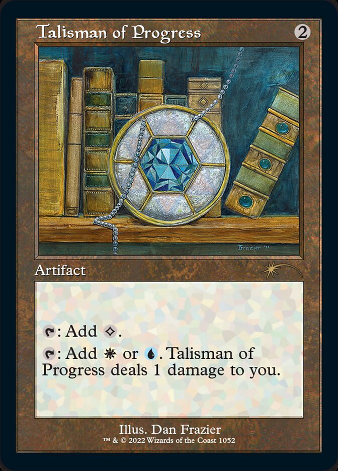 Talisman of Progress (Foil Etched) [Secret Lair Drop Series] | Enigma On Main