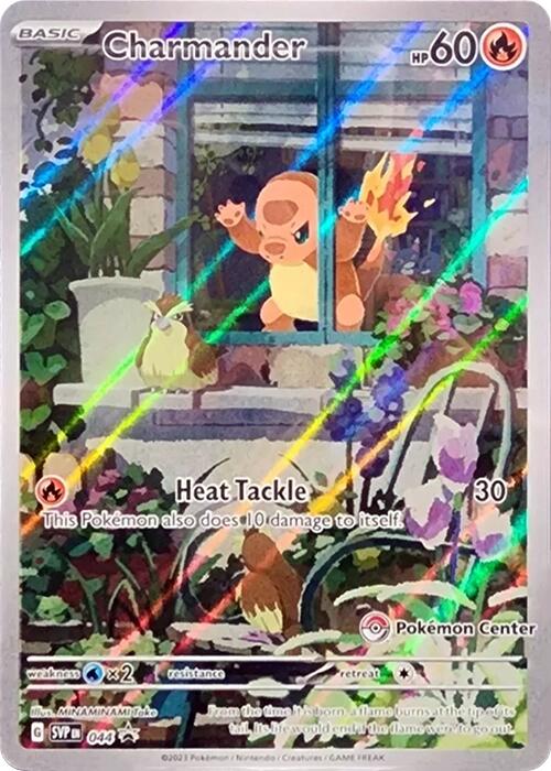 Charmander (044) (Pokemon Center Exclusive) [Scarlet & Violet: Black Star Promos] | Enigma On Main