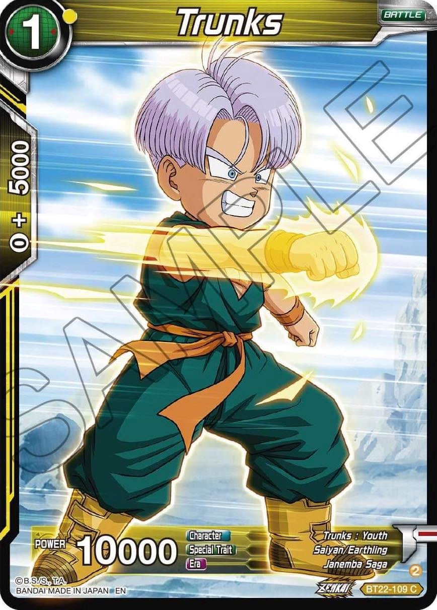 Trunks (BT22-109) [Critical Blow] | Enigma On Main