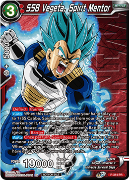 SSB Vegeta, Spirit Mentor (Winner Stamped) (P-314) [Tournament Promotion Cards] | Enigma On Main