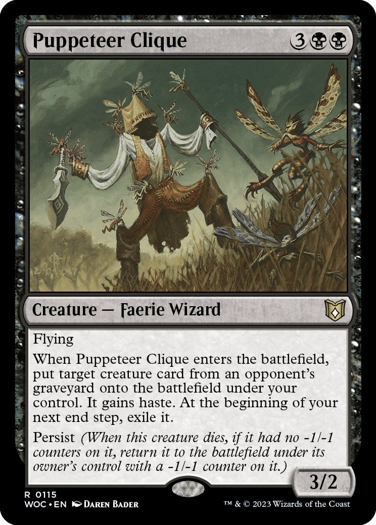 Puppeteer Clique [Wilds of Eldraine Commander] | Enigma On Main