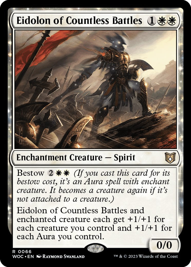 Eidolon of Countless Battles [Wilds of Eldraine Commander] | Enigma On Main