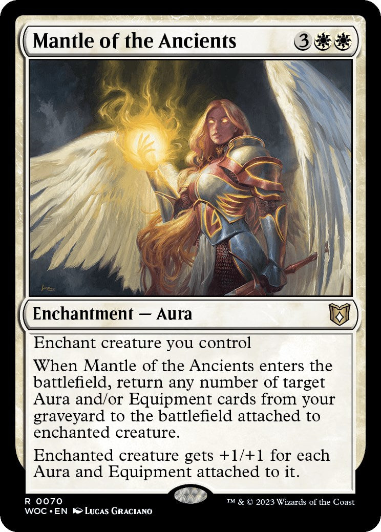 Mantle of the Ancients [Wilds of Eldraine Commander] | Enigma On Main