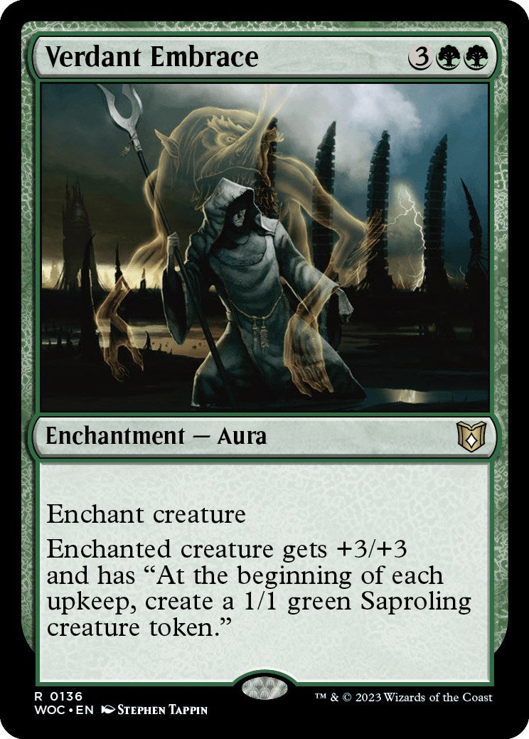 Verdant Embrace [Wilds of Eldraine Commander] | Enigma On Main