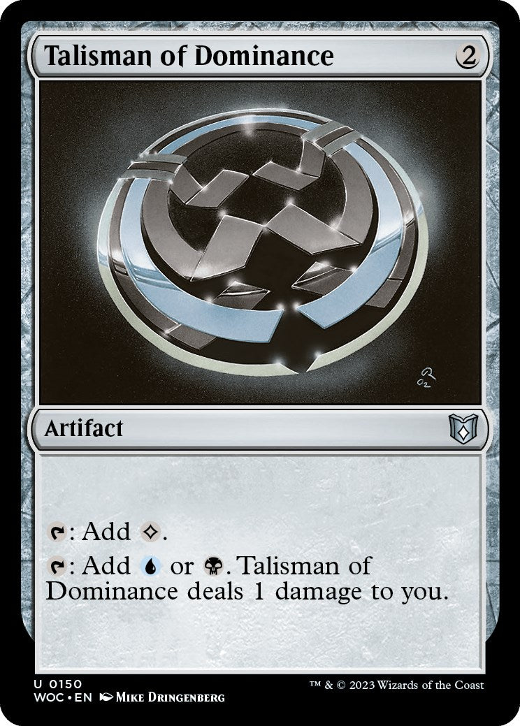 Talisman of Dominance [Wilds of Eldraine Commander] | Enigma On Main