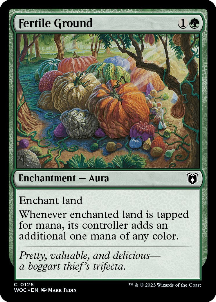 Fertile Ground [Wilds of Eldraine Commander] | Enigma On Main