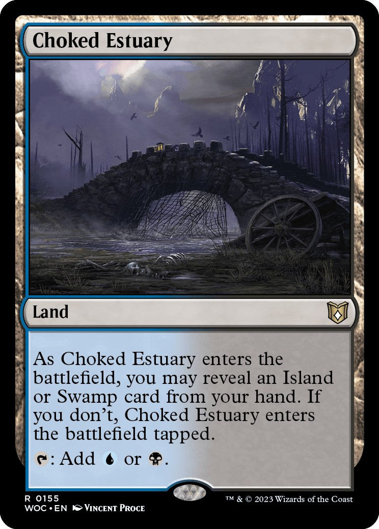 Choked Estuary [Wilds of Eldraine Commander] | Enigma On Main